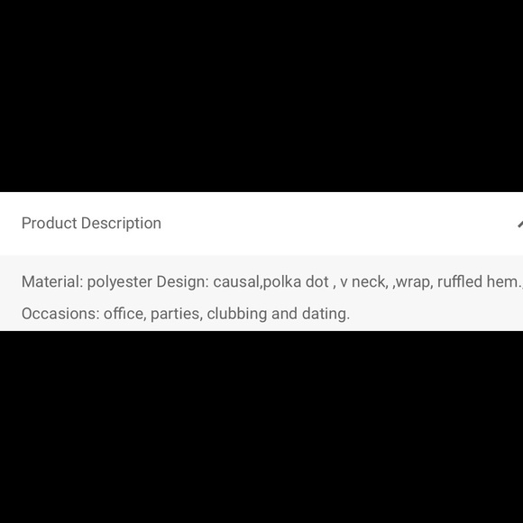 LAST ONE ☝️ Chic Polka Dot Dress - Picture 3 of 3